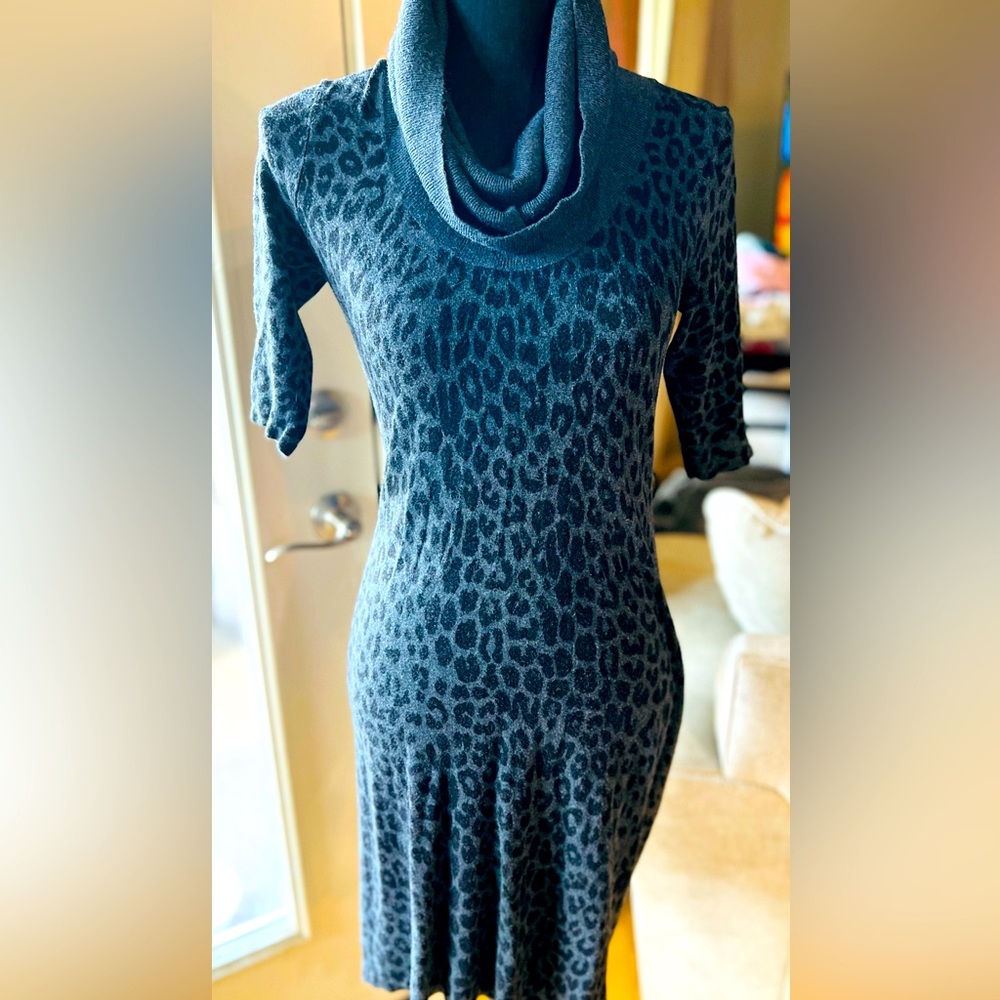 Express Design Studios Cowl Neck Sweater Dress
